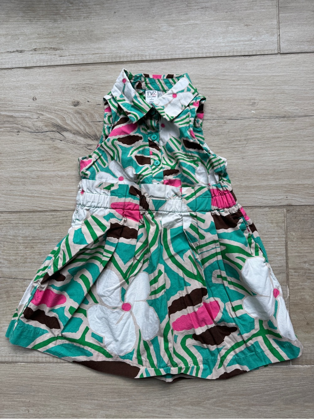 DVF x babyGap Floral Sleeveless Dress Size 2T